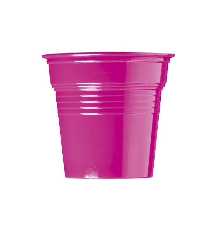 Plastic Shot PS Fuchsia 80ml Ø5,7cm (50 Units) Plastic Shot PS Fuchsia 80ml Ø5,7cm (50 Units)