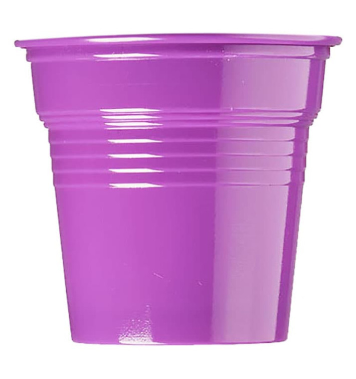 Plastic Shot PS Violet 80ml Ø5,7cm (1500 Units) Plastic Shot PS Violet 80ml Ø5,7cm (1500 Units)