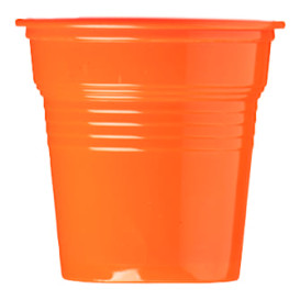Plastic Shot PS Orange 80ml Ø5,7cm (50 Units)