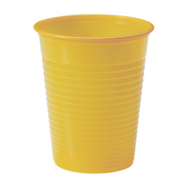 Plastic Cup PS Mango 200ml Ø7cm (50 Units)