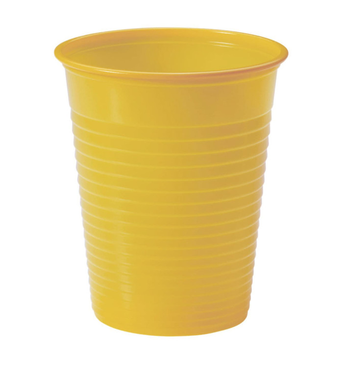 Plastic Cup PS Mango 200ml Ø7cm (50 Units) Plastic Cup PS Mango 200ml Ø7cm (50 Units)