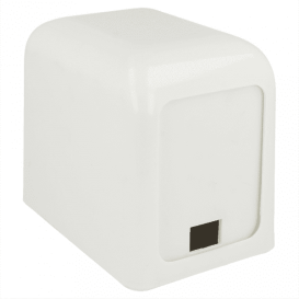 Napkin Plastic Dispenser "Miniservis" White 15x10x12,5cm (12 Units)