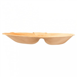 Palm Leaf Tray Oval Shape 2C 27x15x2,5cm (25 Units) 