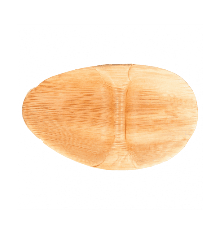 Palm Leaf Tray Oval Shape 2C 27x15x2,5cm (25 Units) Palm Leaf Tray Oval Shape 2C 27x15x2,5cm (25 Units)