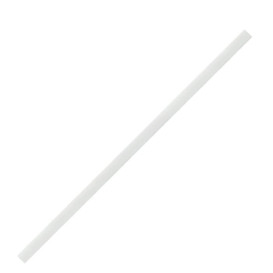 Paper Straw Straight White Wrapped Ø0,6cm 19,7cm (500 Units) 