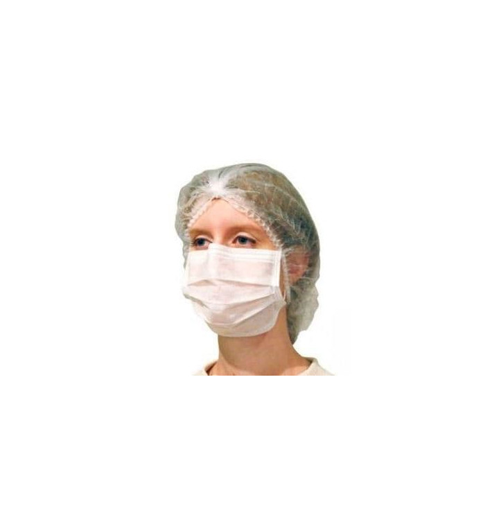 Disposable Surgical Mask Rectangular Shape "TST" White 2C (50 Units) Disposable Surgical Mask Rectangular Shape "TST" White 2C (50 Units)
