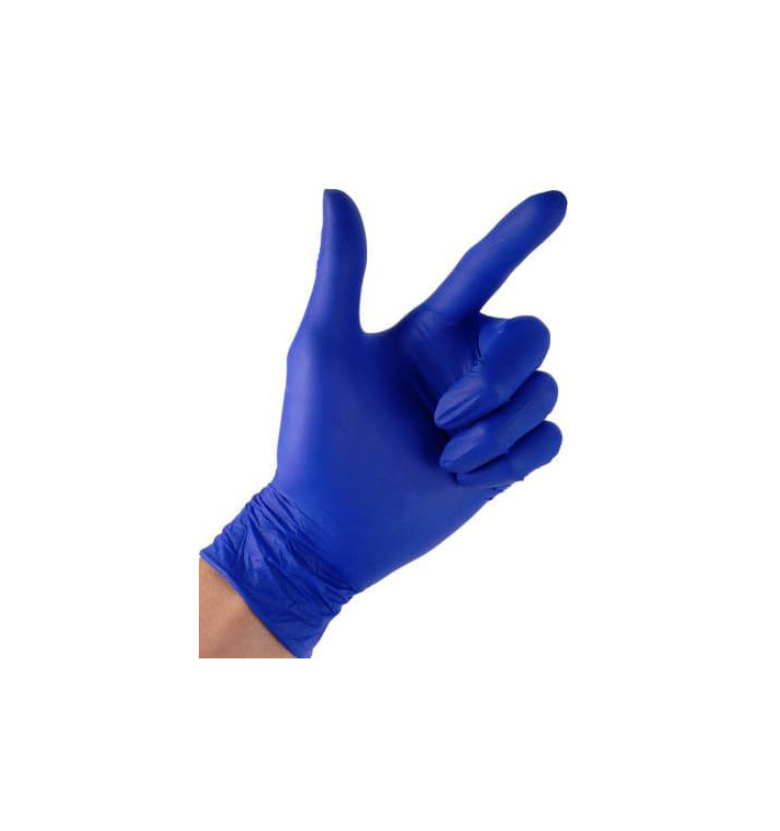 Nitrile Gloves Blue Size XL 4,5G (100 Units) Nitrile Gloves Blue Size XL 4,5G (100 Units)