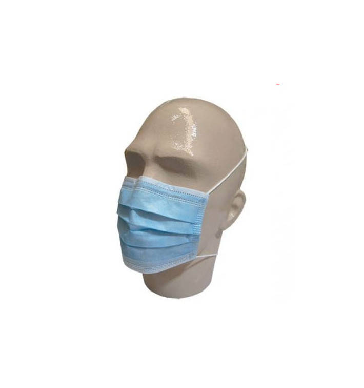 Disposable Surgical Mask Rectangular Shape "TST" Blue 3C (50 Units) Disposable Surgical Mask Rectangular Shape "TST" Blue 3C (50 Units)