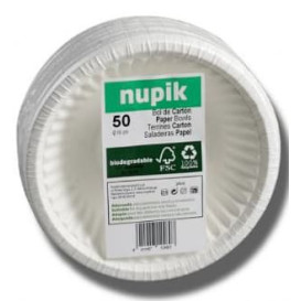 Paper Bowl Biodegradable White 250ml (250 Units)