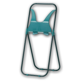 Plastic Paper Roll Tripod Holder ABS Reinforced Green (1 Unit)