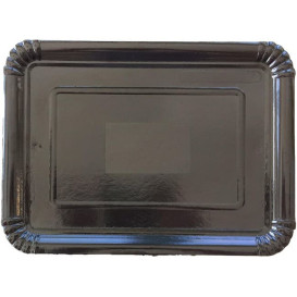 Paper Tray Rectangular shape Black 18x24 cm (100 Units) 