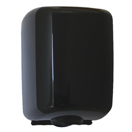 Plastic Paper Dispenser ABS Center Pull Black (1 Unit) 