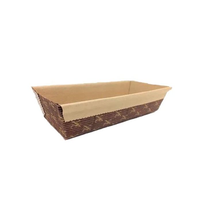 Paper Baking Mold Kraft 17,5x8,5x4cm (75 Units) Paper Baking Mold Kraft 17,5x8,5x4cm (75 Units)