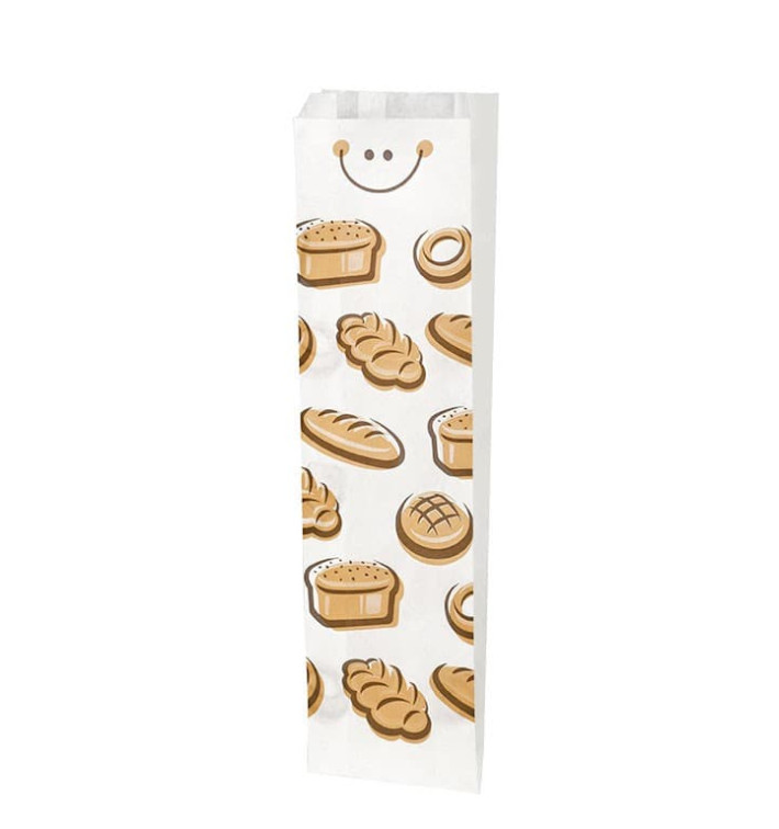 Paper Food Bag "Panes" 9+5x50cm (125 Units) Paper Food Bag "Panes" 9+5x50cm (125 Units)