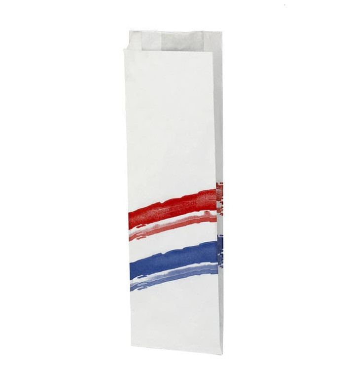 Paper Baguette Bag Grease-Proof Opened 9+5x32cm (125 Units) Paper Baguette Bag Grease-Proof Opened 9+5x32cm (125 Units)
