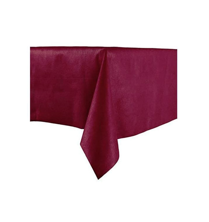 Tablecloth Novotex Non-Woven Burgundy 100x100cm (150 Units) Tablecloth Novotex Non-Woven Burgundy 100x100cm (150 Units)