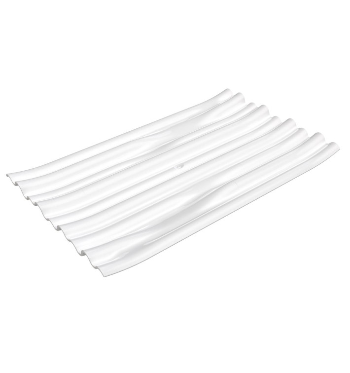 Tasting Plastic Plate PS Flat Clear 8x6,6 cm (500 Units) Tasting Plastic Plate PS Flat Clear 8x6,6 cm (500 Units)