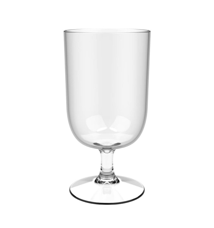 Plastic Stemmed Beer Glass TRITAN Reusable "Bio Based" 354ml (1 Unit) Plastic Stemmed Beer Glass TRITAN Reusable "Bio Based" 354ml (1 Unit)