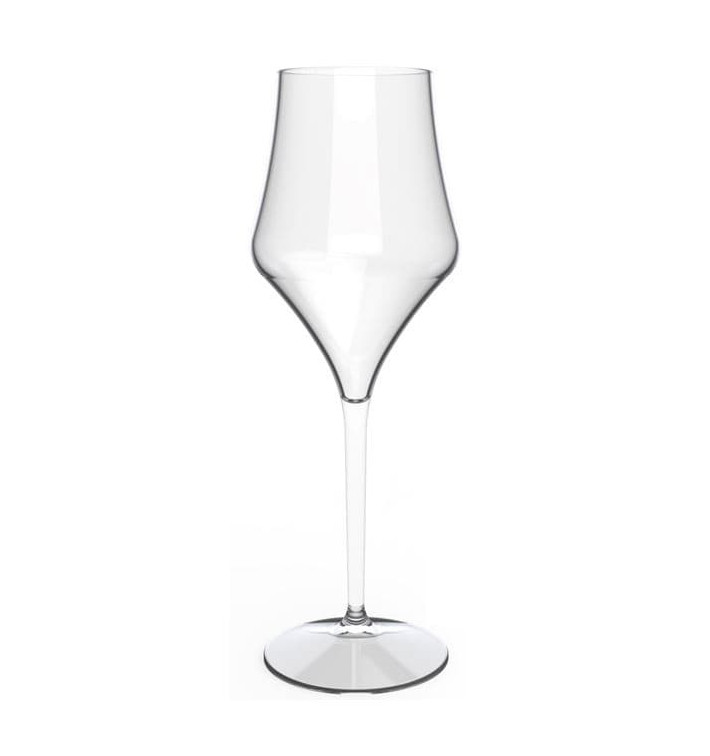 Reusable Plastic Glass Wine "Tritan" Clear 320ml (6 Units) Reusable Plastic Glass Wine "Tritan" Clear 320ml (6 Units)