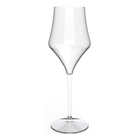 Reusable Plastic Glass Wine "Tritan" Clear 320ml (1 Unit) 