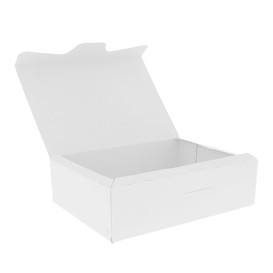 Paper Bakery Box White 18,2x13,6x5,2cm 500g (25 Units)