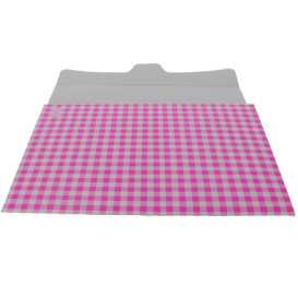 Paper Bakery Box Pink 25,8x18,9x8cm 2Kg (25 Units)