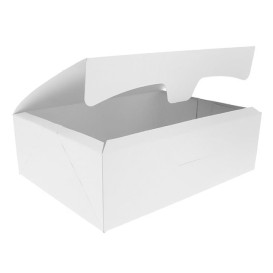 Paper Bakery Box White 25,8x18,9x8cm 2Kg (125 Units)