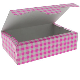 Paper Bakery Box Pink 17,5x11,5x4,7cm 250g (360 Units)