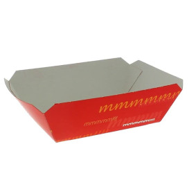 Paper Food Boat Tray 250ml 9,6x6,5x4,2cm (1000 Units)