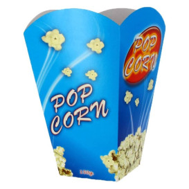 Paper Popcorn Box Large Size 150gr 8,7x13x20,3cm (25 Units)