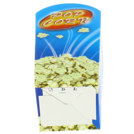 Paper Popcorn Box Small Size 45gr 6,5x8,5x15cm (25 Units)