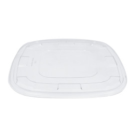 Plastic Lid PET for Bowl Clear 36x36cm (5 Units) 