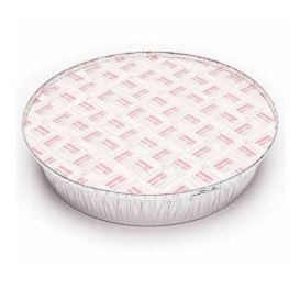 Paper Lid for Foil Pan Round Shape 1425ml (50 Units) 