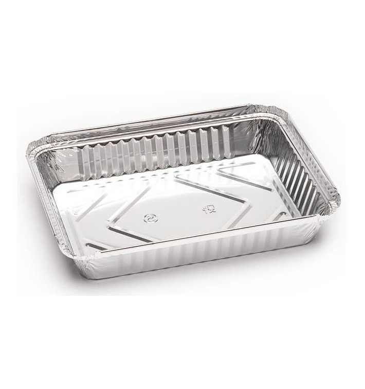 Foil Pan 1000ml 23x17,5x3,4cm (125 Units) Foil Pan 1000ml 23x17,5x3,4cm (125 Units)