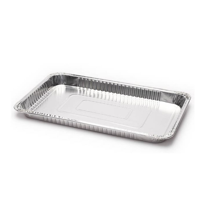 Foil Pan 5350ml 52,5x32,5cm (10 Units) Foil Pan 5350ml 52,5x32,5cm (10 Units)