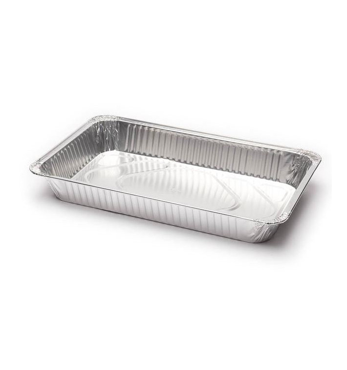 Foil Pan 8850ml 52,5x32,5cm (10 Units) Foil Pan 8850ml 52,5x32,5cm (10 Units)