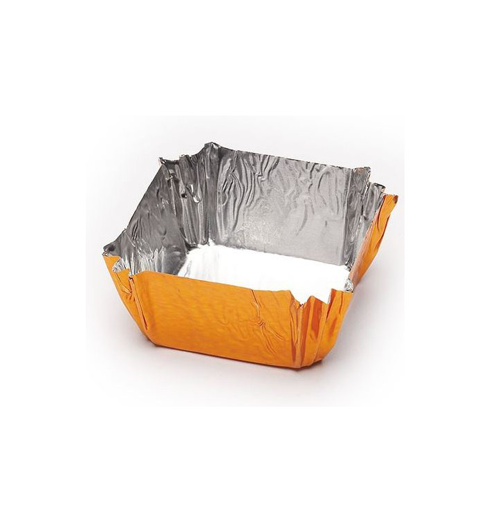 Foil Baking Cup 3,6x3,6x1,7cm (100 Units) Foil Baking Cup 3,6x3,6x1,7cm (100 Units)