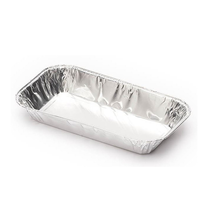 Foil Pan 425ml 22,8x12,8cm (125 Units) Foil Pan 425ml 22,8x12,8cm (125 Units)