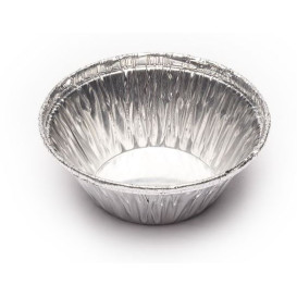 Foil Pan Pastry Round Shape 25ml (100 Units)  