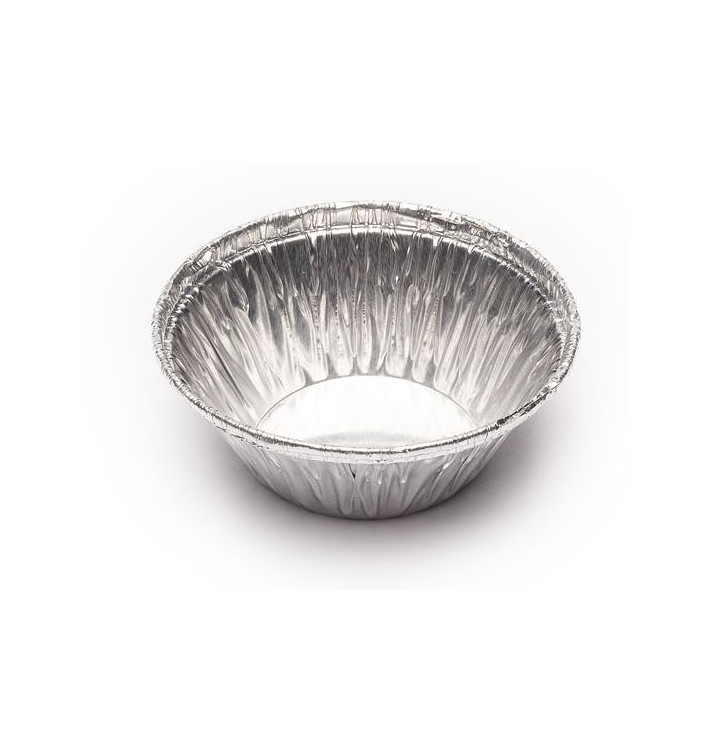 Foil Pan Pastry Round Shape 25ml (100 Units) Foil Pan Pastry Round Shape 25ml (100 Units)
