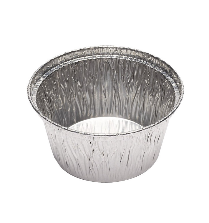 Foil Pan Pastry Round Shape 110ml (50 Units) Foil Pan Pastry Round Shape 110ml (50 Units)