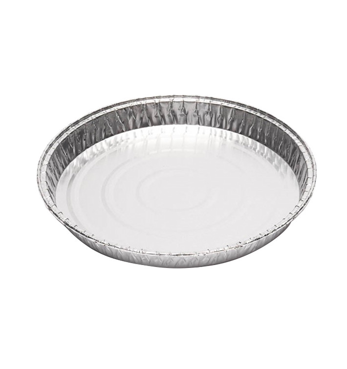 Foil Pan Round Shape 27,5cm 1150ml (500 Uds) Foil Pan Round Shape 27,5cm 1150ml (500 Uds)