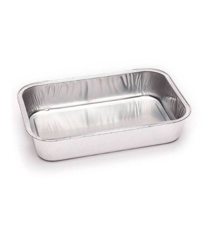 Foil Container Rectangular Shape 330ml (100 Units) Foil Container Rectangular Shape 330ml (100 Units)