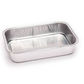 Foil Container Rectangular Shape 330ml (1000 Uds)