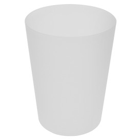 Plastic Cup PP Reusable Translucent 900ml (14 Units) 