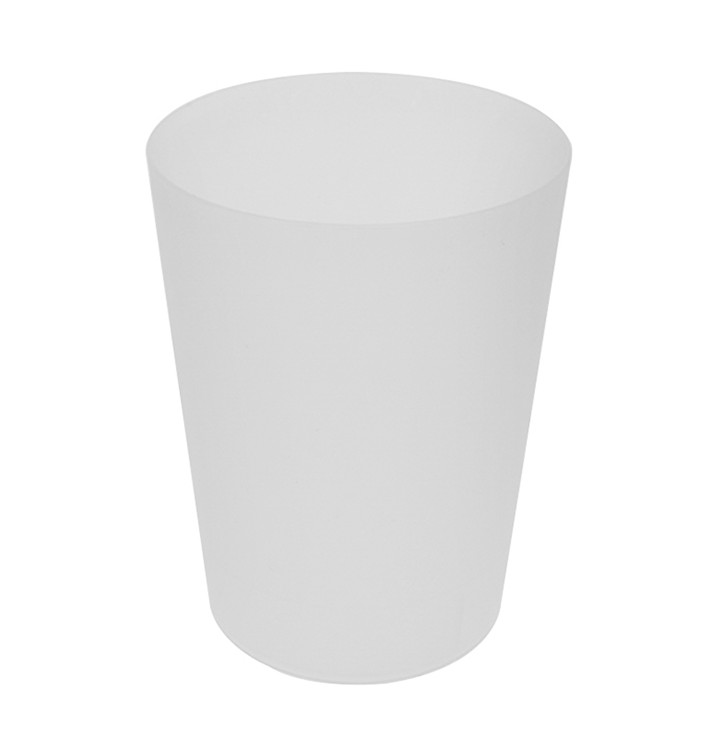 Plastic Cup PP Reusable Translucent 900ml (210 Units) Plastic Cup PP Reusable Translucent 900ml (210 Units)
