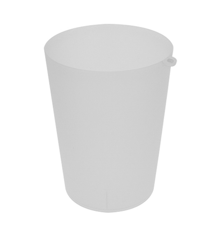 Plastic Cup with Ring PP Reusable Translucent 900ml (14 Units) Plastic Cup with Ring PP Reusable Translucent 900ml (14 Units)