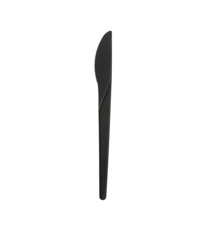 Cornstarch Knife CPLA Compostable Green 17,2 cm (50 Units) Cornstarch Knife CPLA Compostable Green 17,2 cm (50 Units)