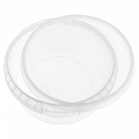 Plastic Deli Container with Plastic Lid PP Tamper-Evident 300 ml Ø11,8 (374 Units)