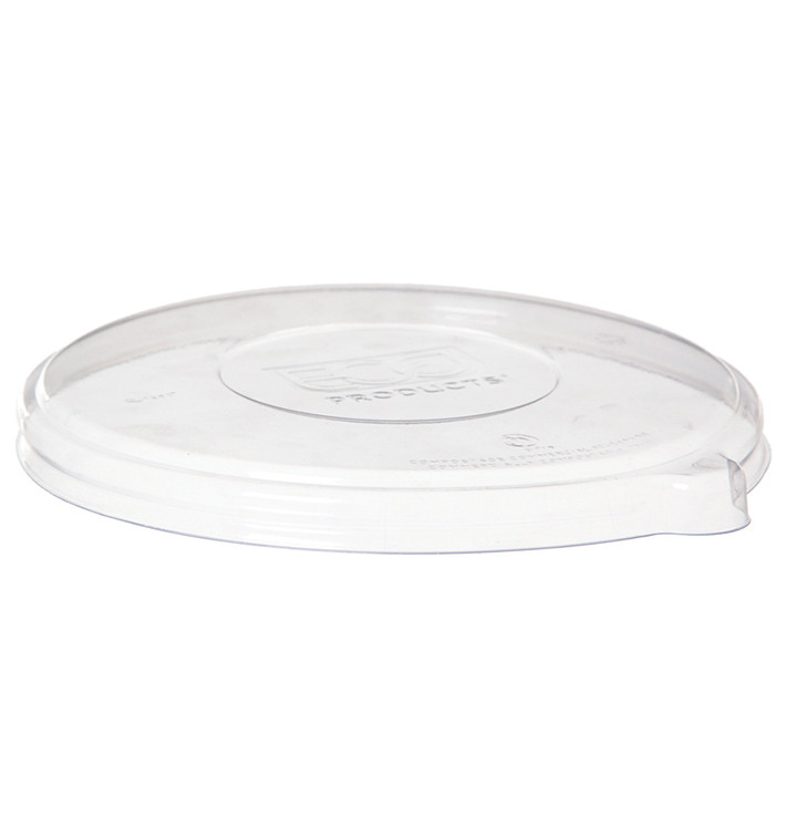 Plastic Lid Compostable PLA Clear for Bowl 355 and 470ml (50 Units) Plastic Lid Compostable PLA Clear for Bowl 355 and 470ml (50 Units)